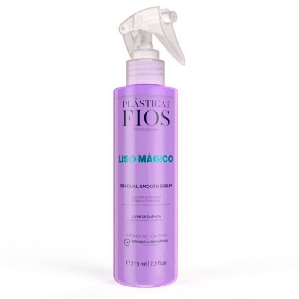 CADIVEU PROFESSIONAL PLASTICA DOS FIOS LISO MAGICO SERUM ANTI-FRIZZ ...