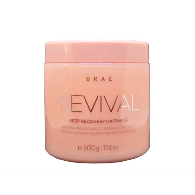 KIT BRAE REVIVAL + RECONSTRUCAO HOME CARE 3 PRODUTOS BRAE