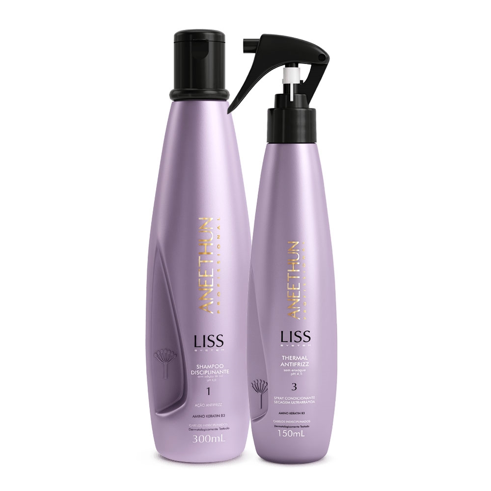 ANEETHUN LISS SYSTEM KIT SHAMPOO + FINALIZADOR - ANEETHUN